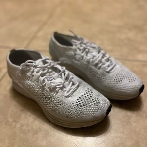 2017 Flyknit Racer 'Triple White’